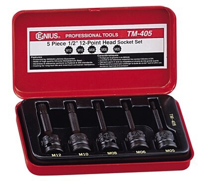 Triple Square Head Driver Set Impact