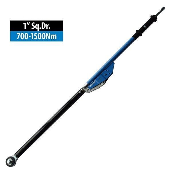 Industrial 1 inch Drive Torque Wrench 700Nm - 1500Nm