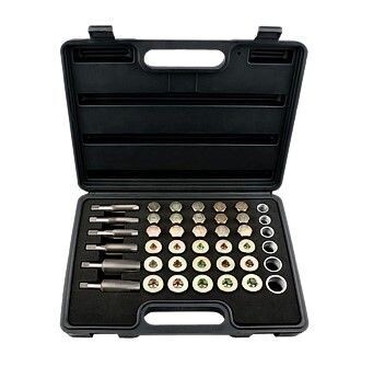 96Pc. Oil Drain Plug Master Rethreader