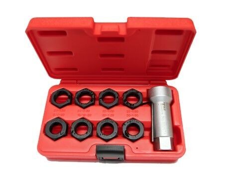 9 Pc Twist Axle Spindle Rethreading Set