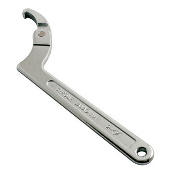 Adjustable C Type Hook Wrench 115MM to 160MM