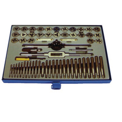 60-Pc Combination Tap & Die Set