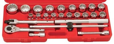 SOCKETS 3/4" DRIVE CHROME