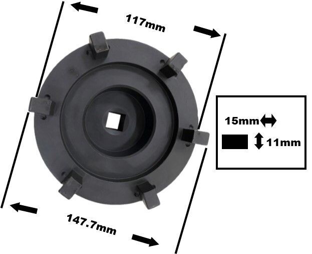 MAN / Mercedes Differential Nut Rem / Install