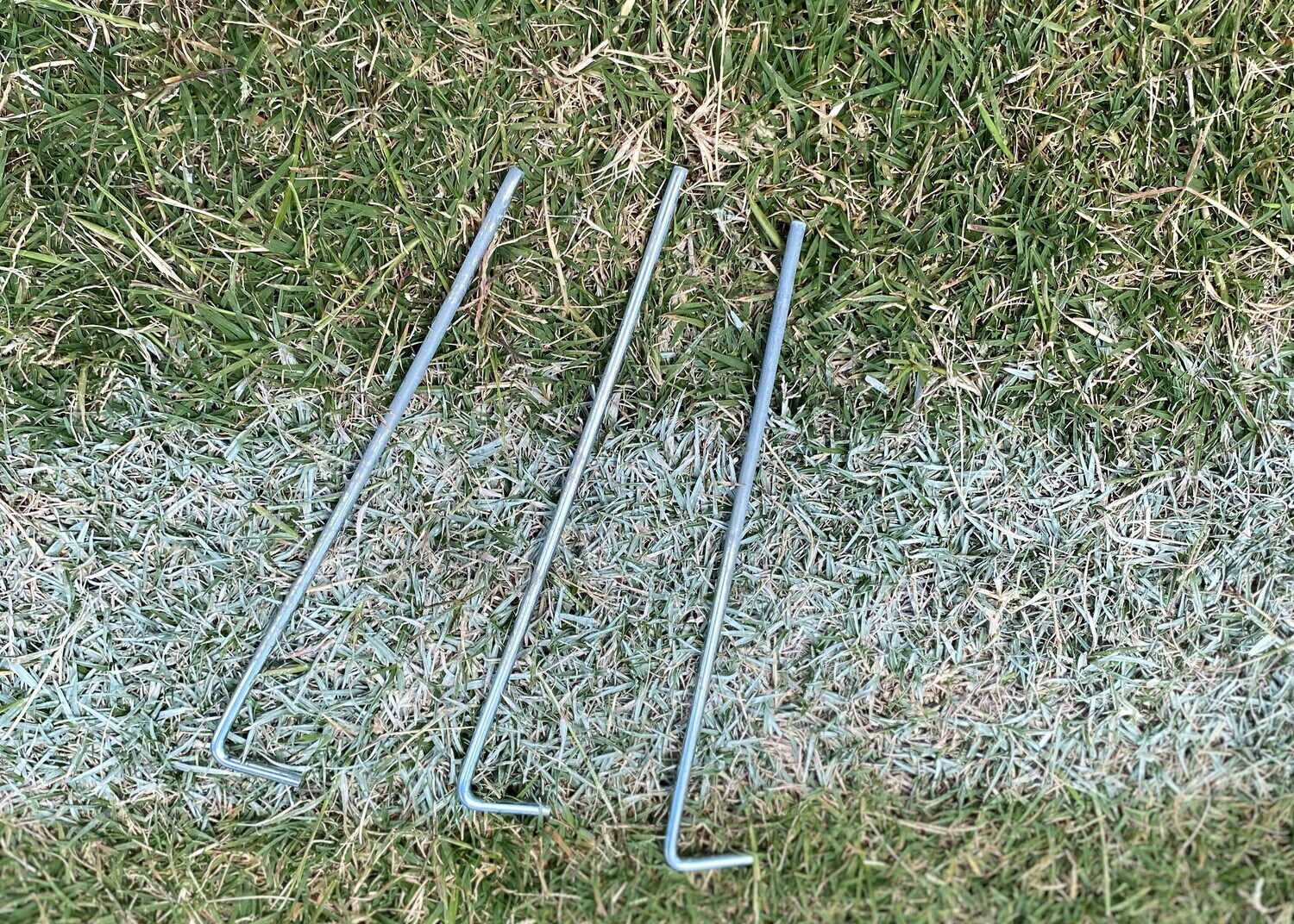 Replacement steel ground pegs