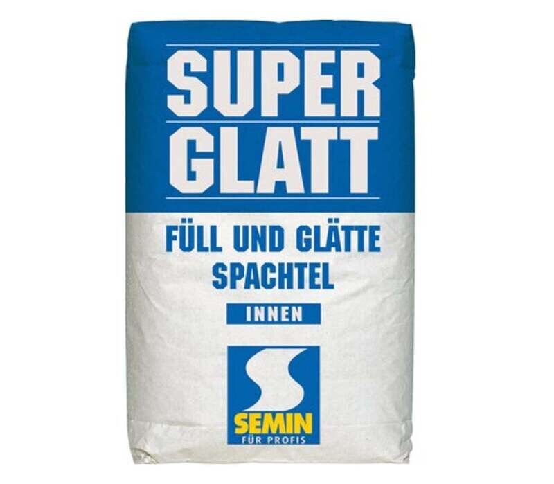 Финишная гипсополимерная шпатлевка SUPER GLATT