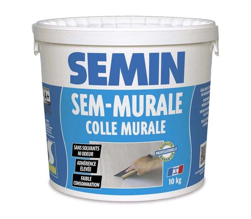 Готовий клей для всіх типів шпалер під фарбування SEM MURALE