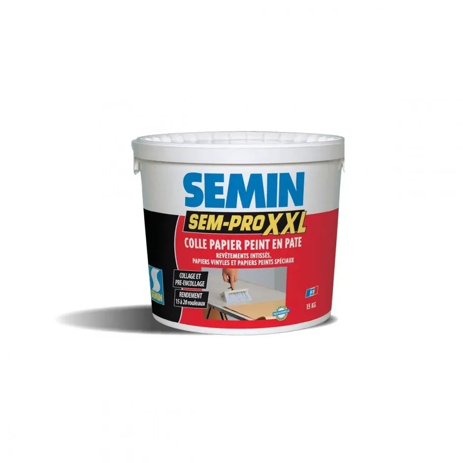 Клей для виниловых, флизелиновых и тяжелых обоев под покраску SEM-PRO XXL