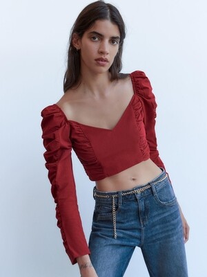 Crop Top Blouse