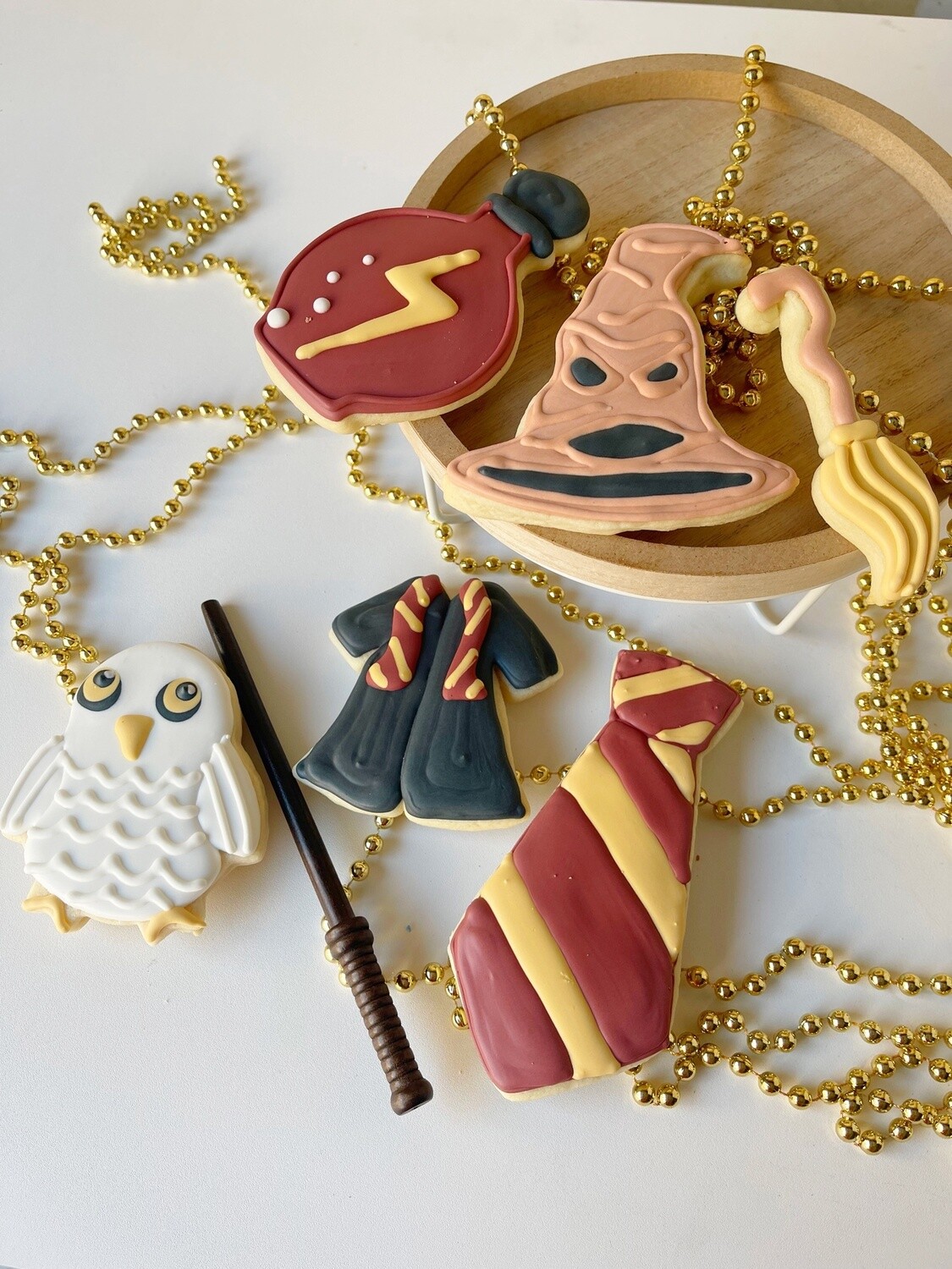 8/23 Royal Icing Cookie Class: Wizarding School