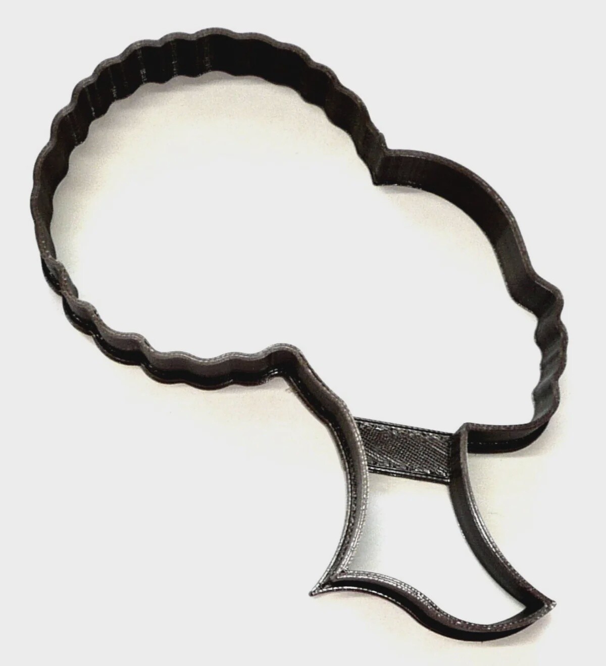 Afro Girl Silhouette Doll Cutter