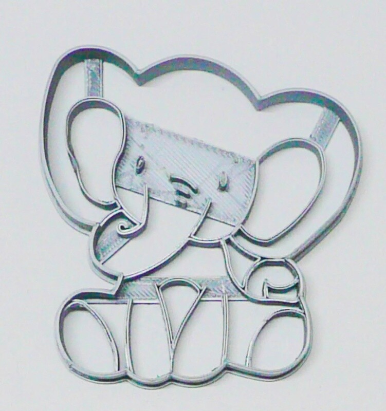 Baby Elephant Detail Cutter