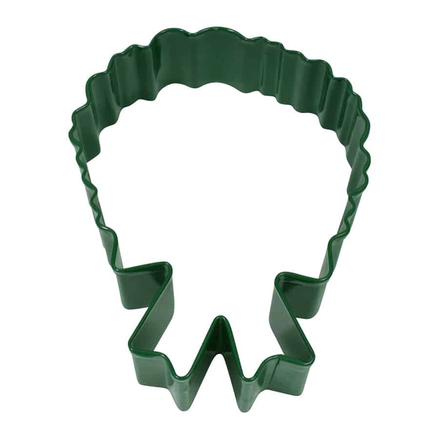 Christmas Wreath w/Bow Green 4&quot;