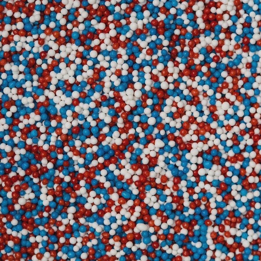 Patriotic NonPareils 3oz RWB