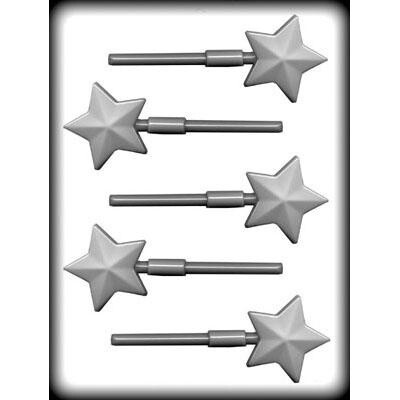 Faceted Star Sucker Mold