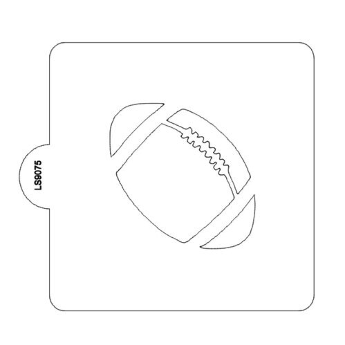 Football Stencil