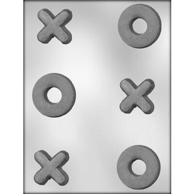 Xs &amp; Os Chocolate Mold 2"