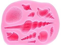 Shell Asst Silicone Mold Med