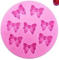 Bow Silicone Mold 8pc