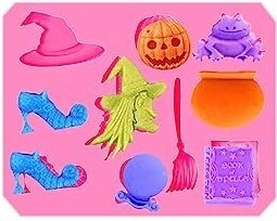 Halloween Asst. Silicone Mold