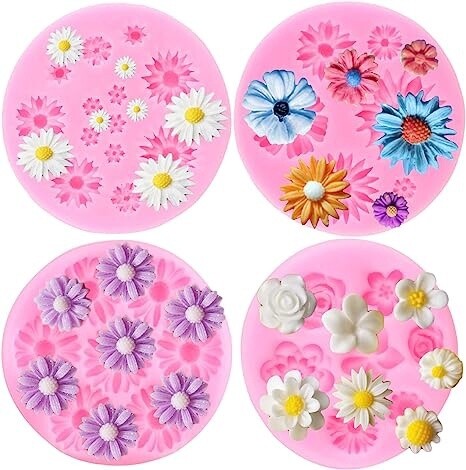 Flower Mold Silicone Asst.