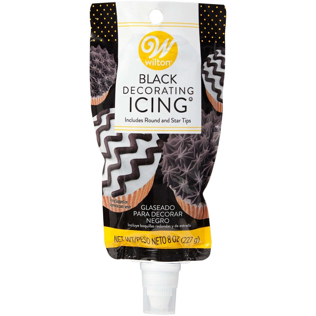 Black Icing Pouch 8oz