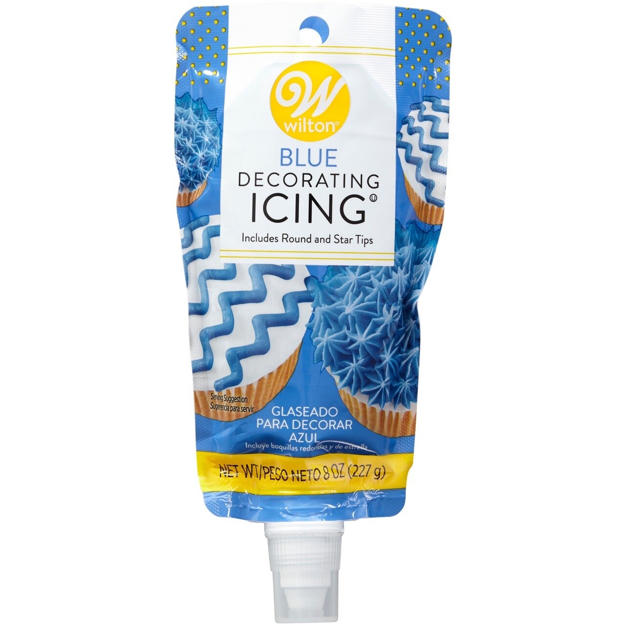 Blue Icing Pouch 8oz