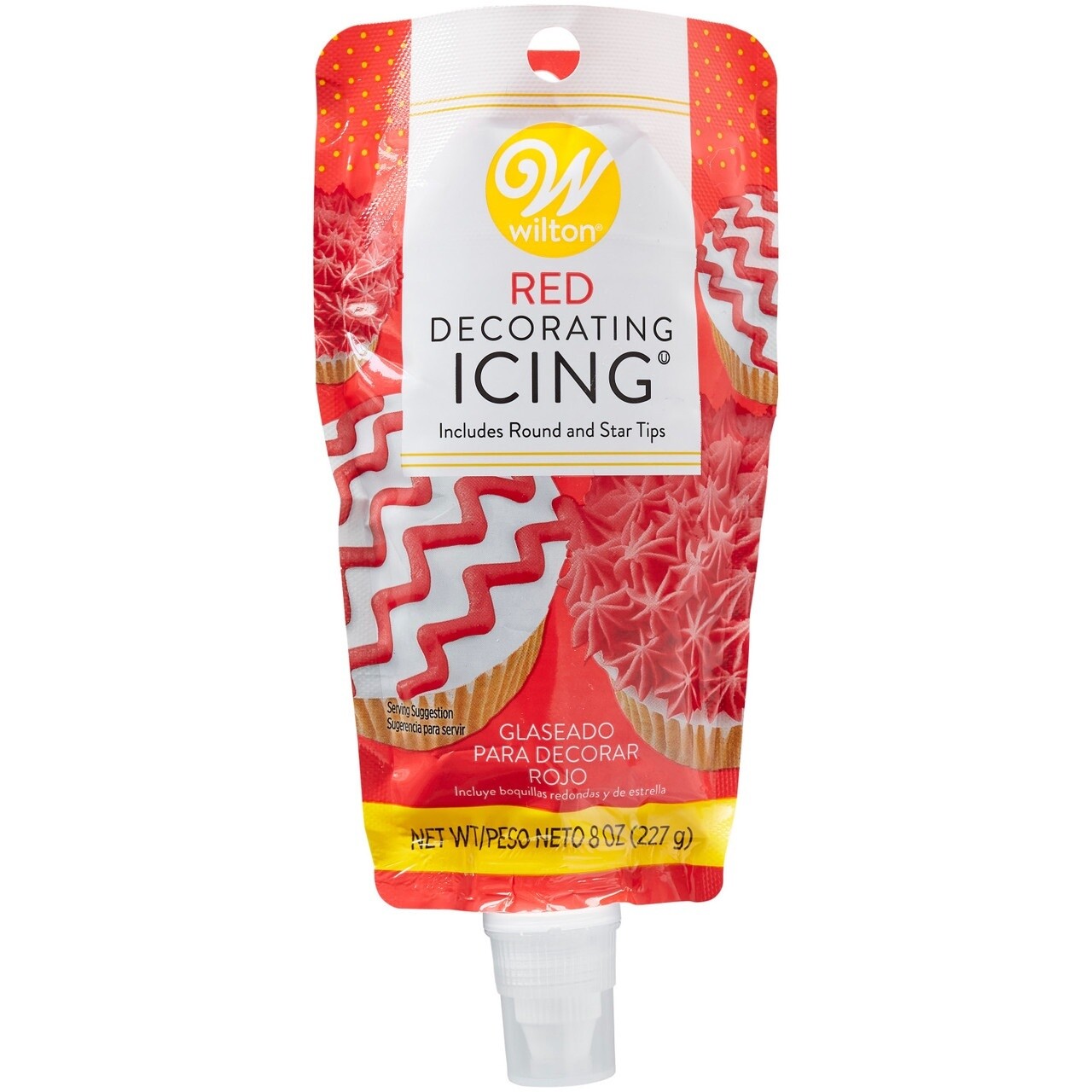 Red Icing Pouch 8oz