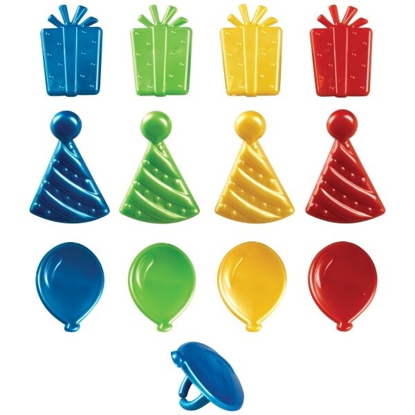 Birthday Icon Rings/12