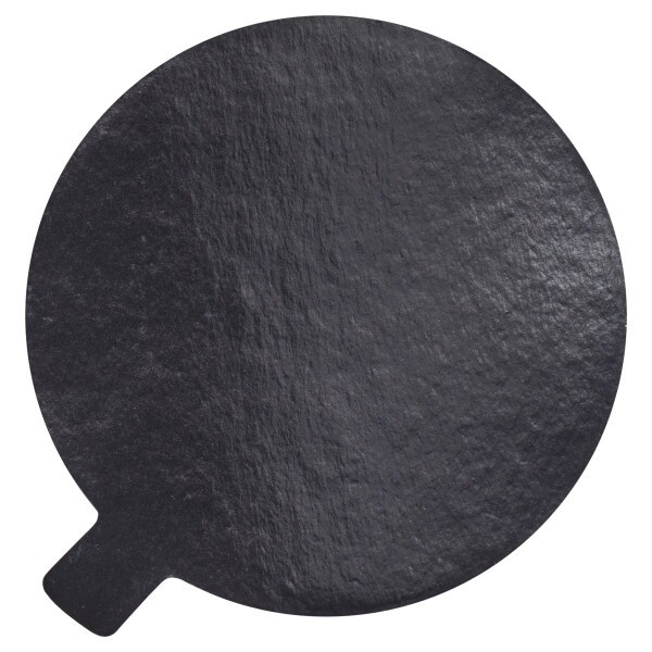 4&quot; Rnd Blk/Gld Boards/50