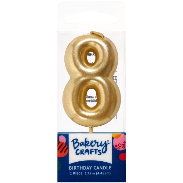 Gold #8 Candle