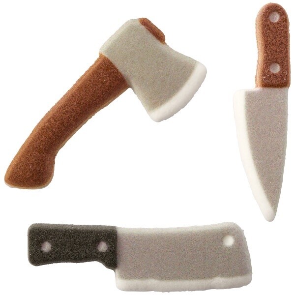 Axe, Clever, Knife Sugars/6