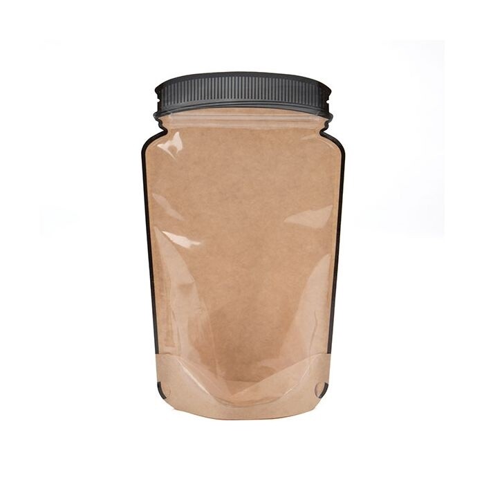 Kraft Mason Jar Pouch /5