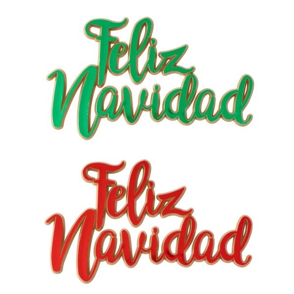 Feliz Navidad Script Layon
