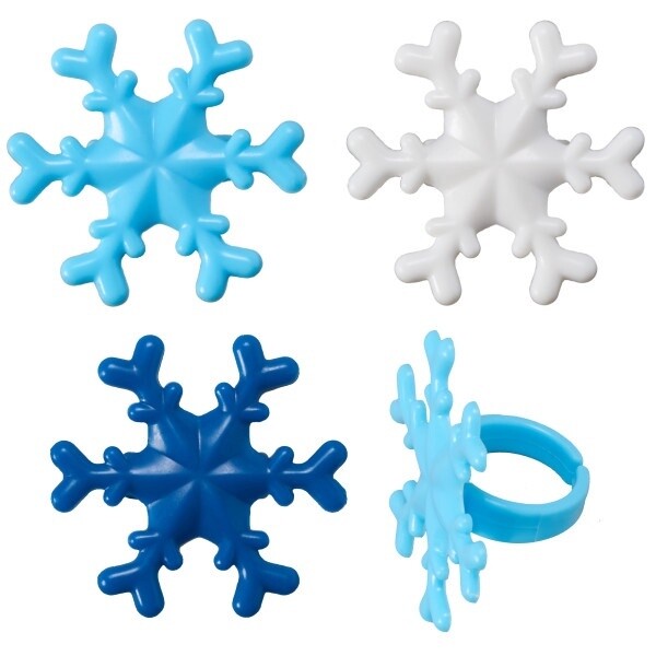 Snowflakes Rings/12