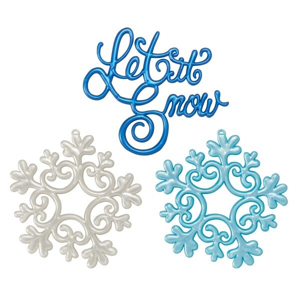Let It Snow Script-3pc set