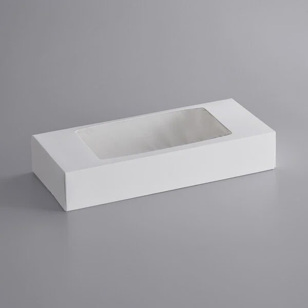 12.5x5.5x2.25 White Window Box
