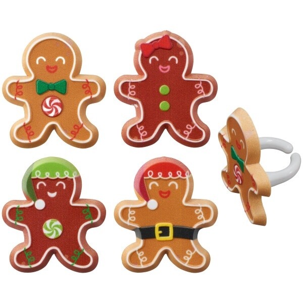 Gingerbread Friends Rings/8