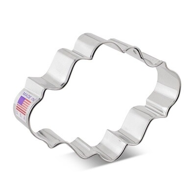 Oval Plaque Cutter 4"