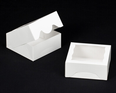 6x6x2.5 White Box w/Window