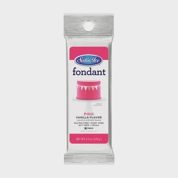 Hot Pink Fondant 4.4oz