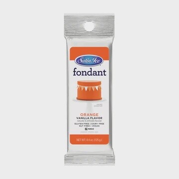 Orange Fondant 4.4oz