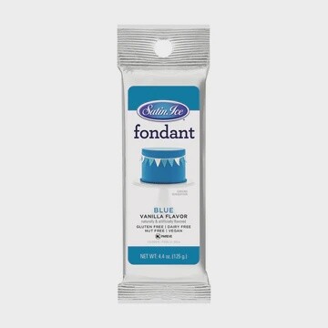 Blue Fondant 4.4oz