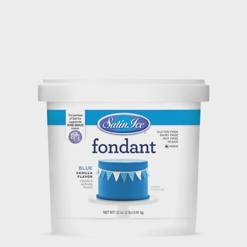 Blue Fondant 2#