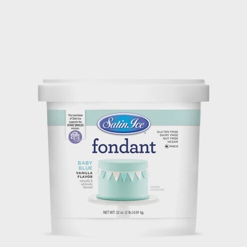 Baby Blue Fondant 2#