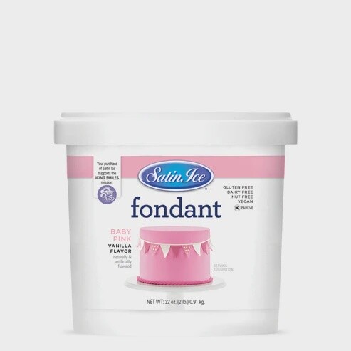 Pastel Pink Fondant 2#