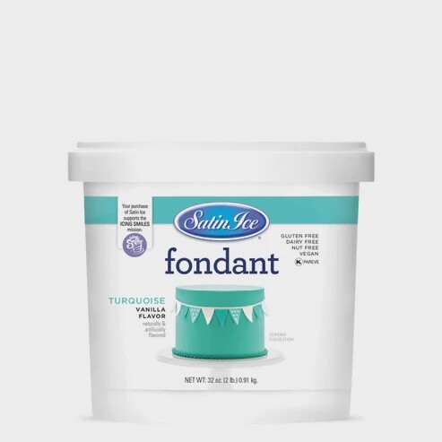 Turquoise Fondant 2#