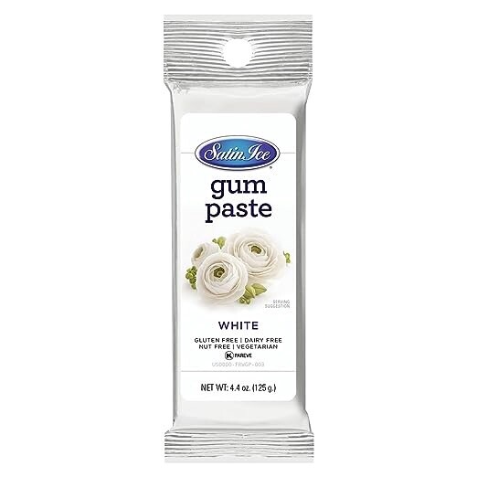 White Gum Paste 4.4oz