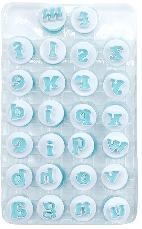 Alphabet Lower case Plunger Set