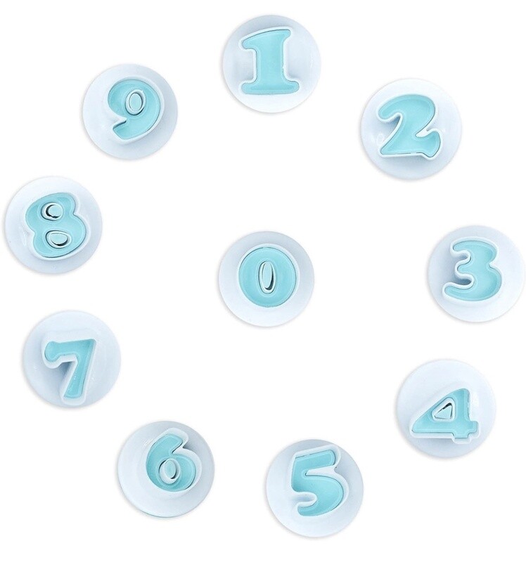 5/8"Numbers Plunger Set